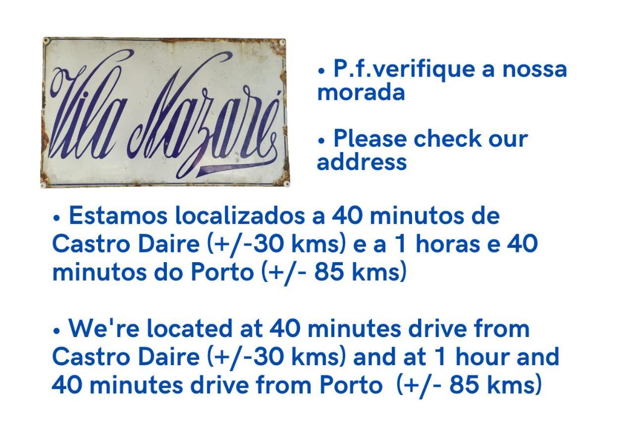 Vila Nazare Bed & Breakfast Castro Daire Bagian luar foto
